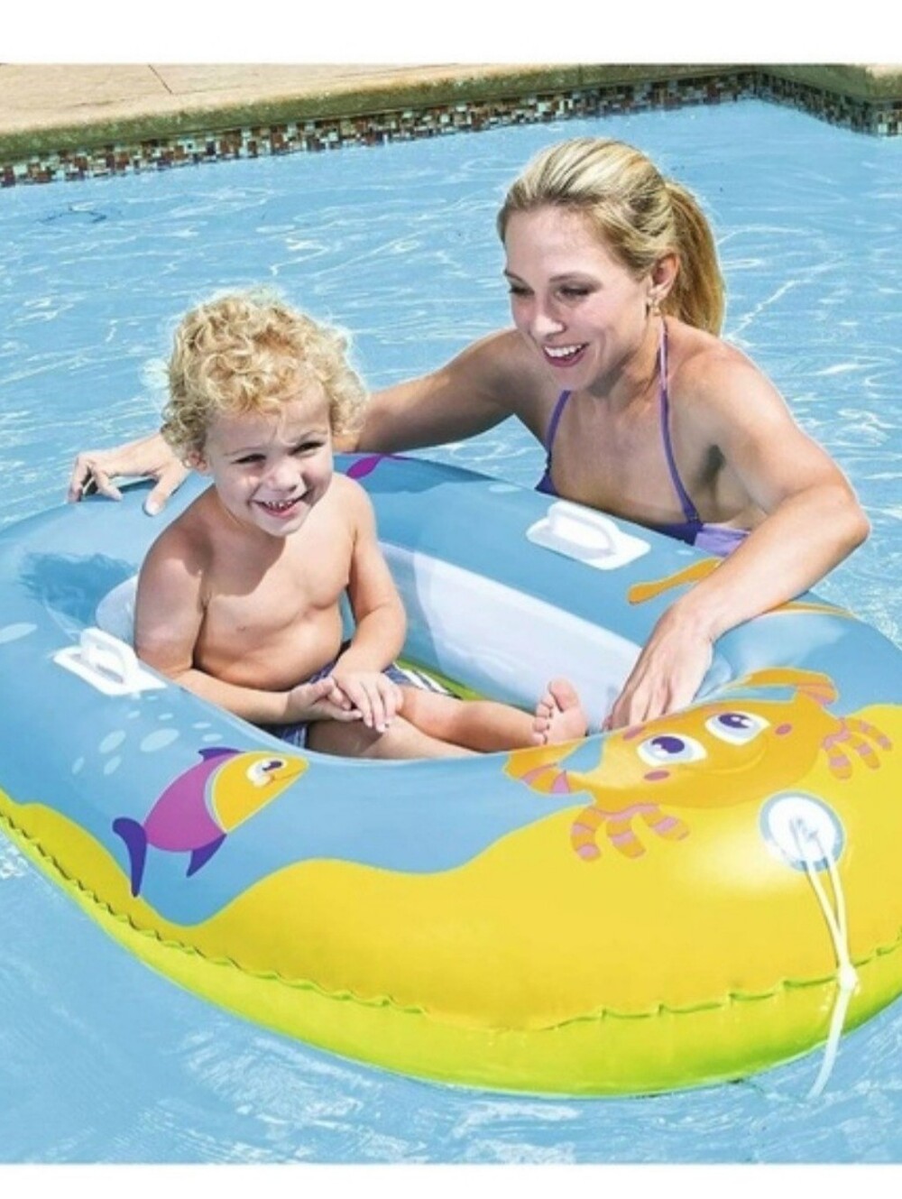 H20GO Kids Inflatable Swim Raft Inflatable Boat